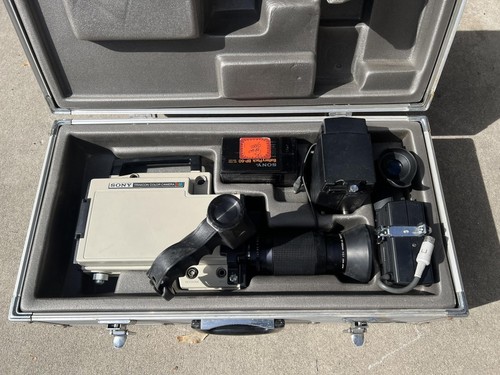 Videocamera vintage sony - videocamera,