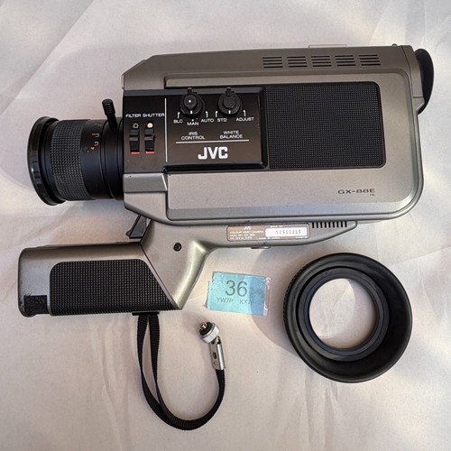 Videocamera vintage jvc - videocamera, gx-88e