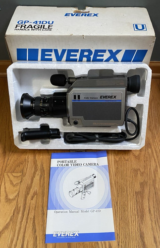 Videocamera vintage hitachi - videocamera,