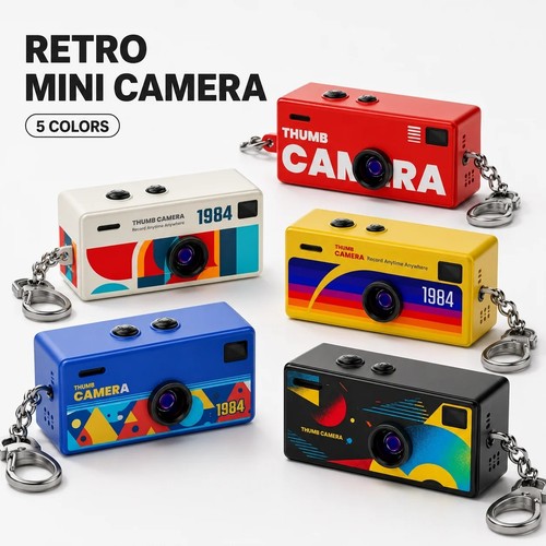 Mini fotocamera retrò 1080p - mini,